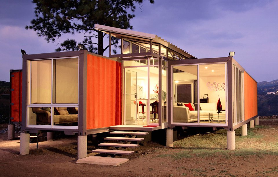 construcciones hechas con containers